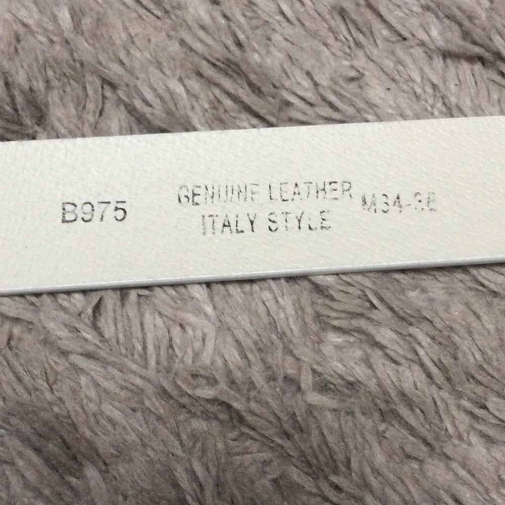 NWOT M 34”-38” Leather skull heart belt - Picture 4 of 5